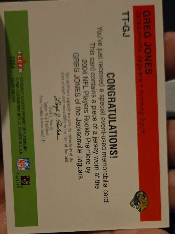 Card back