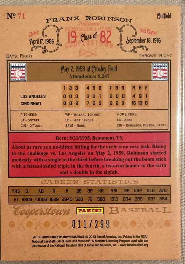 Card back