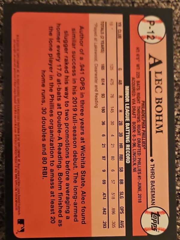Card back