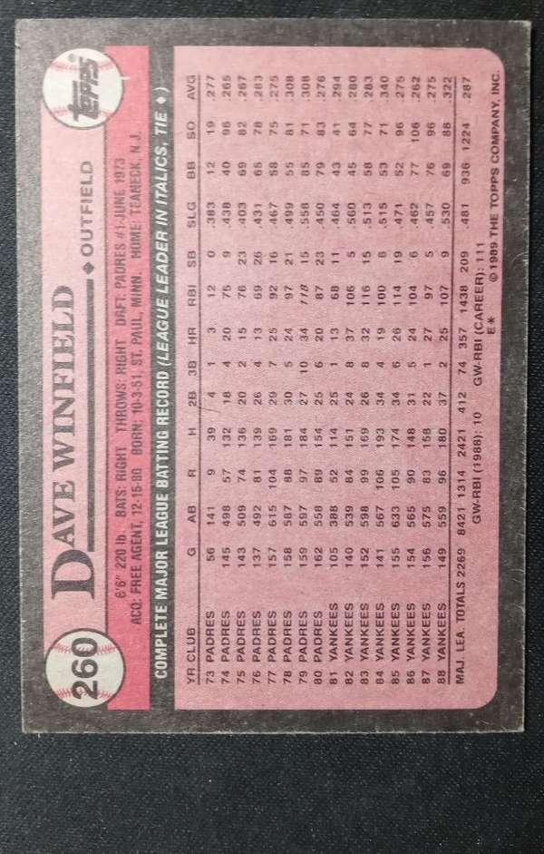 Card back