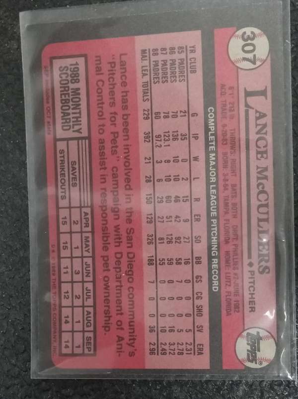Card back