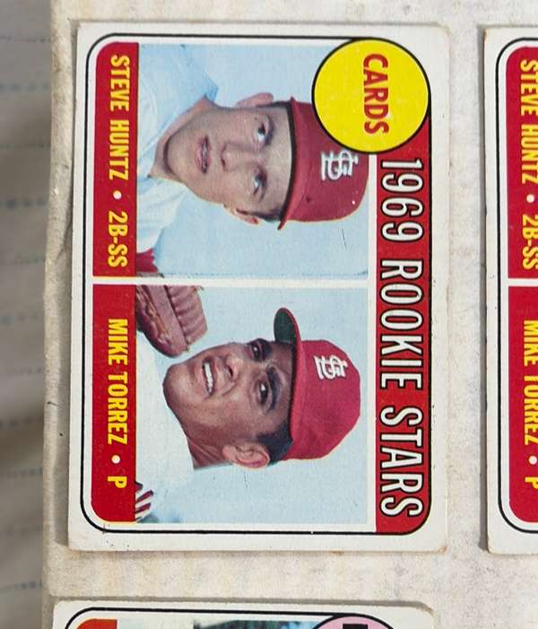 Cardinals 1969 Rookie Stars (Steve Huntz / Mike Torrez)