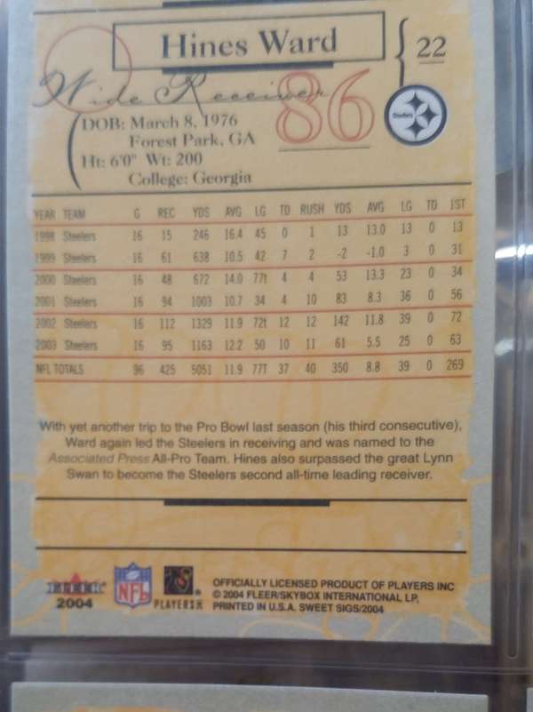 Card back
