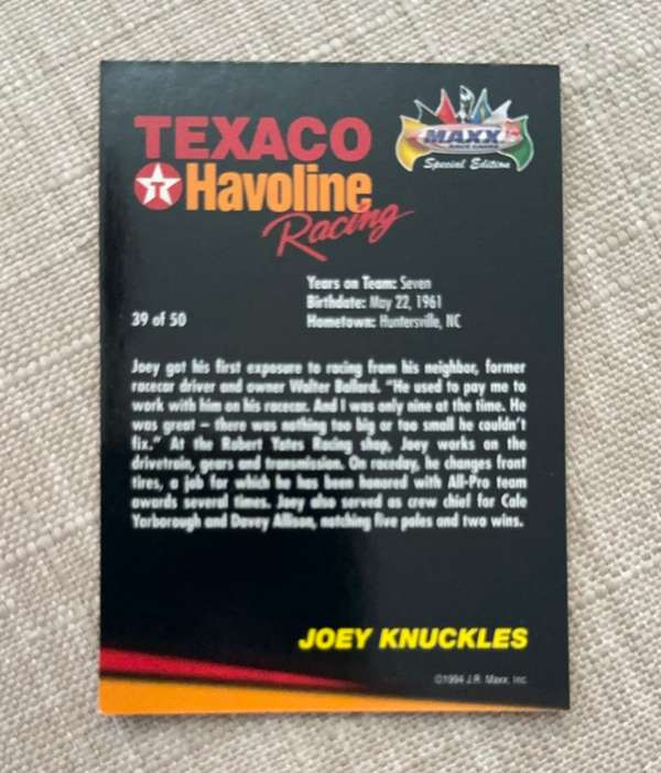 Card back