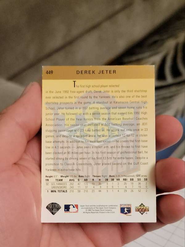 Card back
