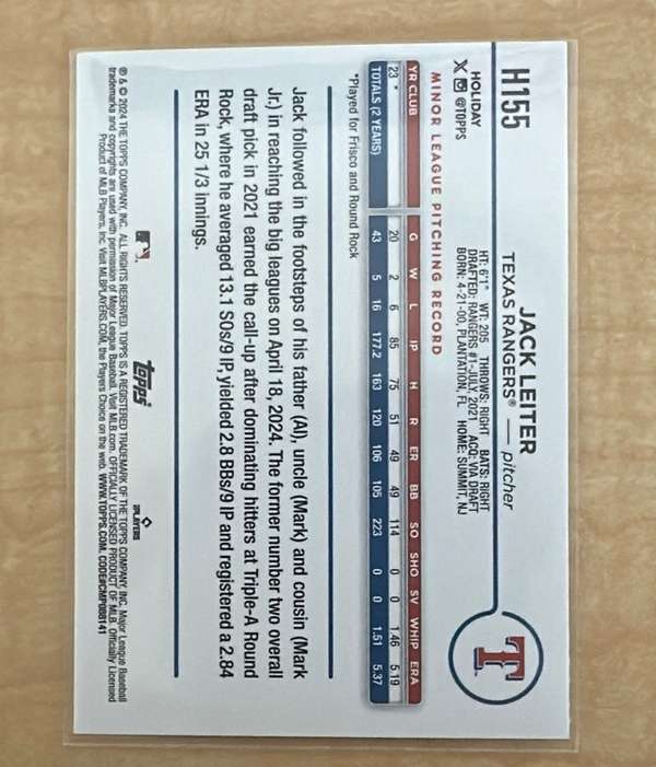 Card back