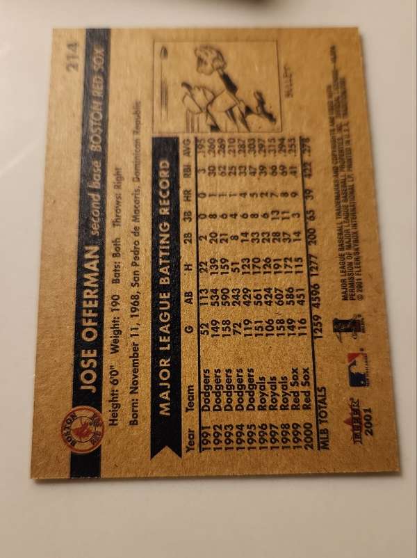 Card back