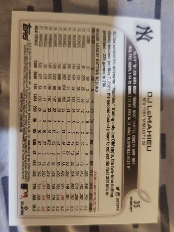 Card back