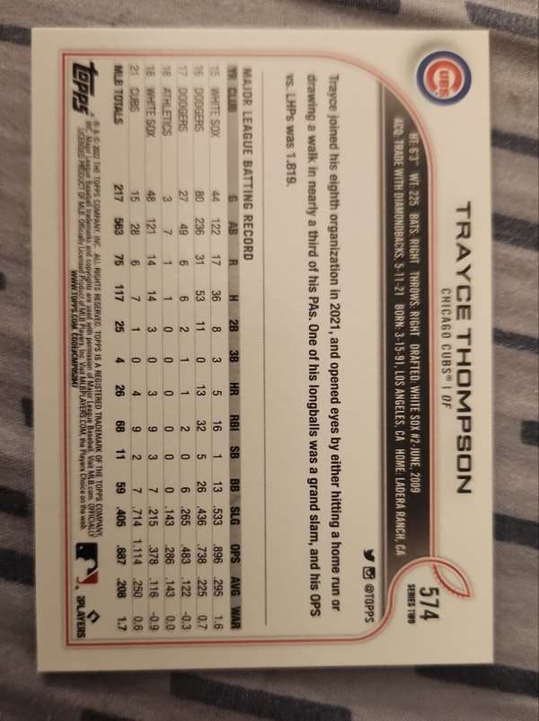 Card back