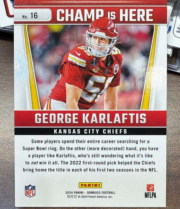 Card back