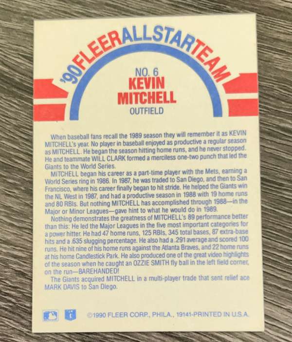 Card back