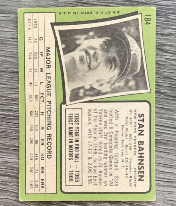 Card back