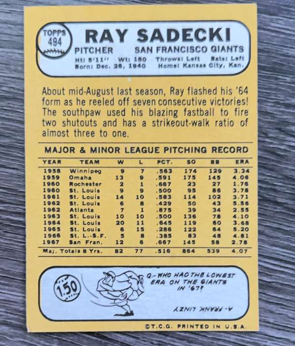 Card back
