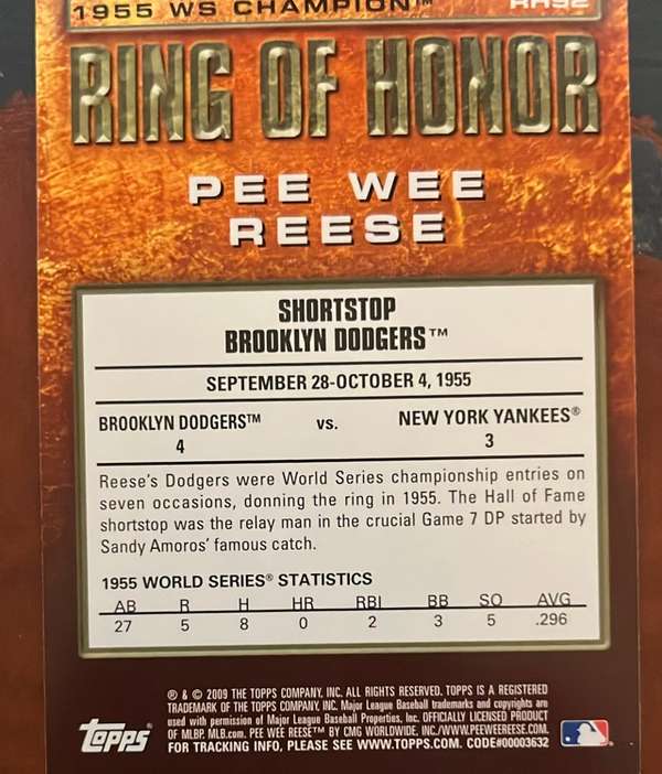 Card back