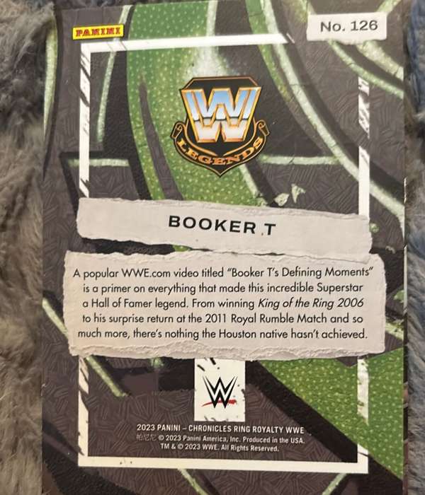 Card back