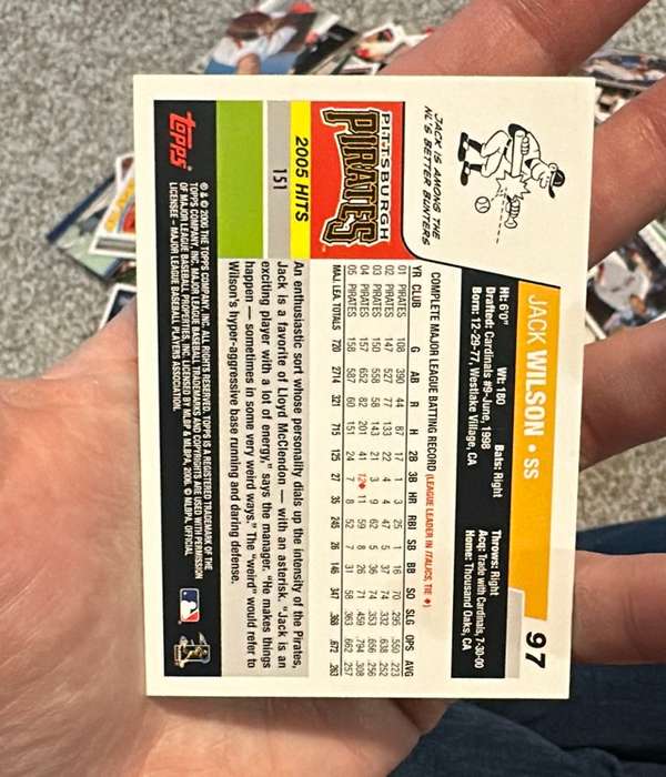 Card back