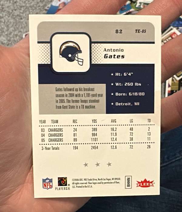 Card back