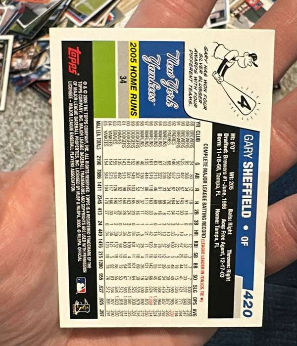 Card back