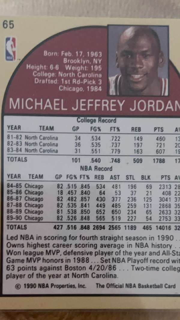 Card back