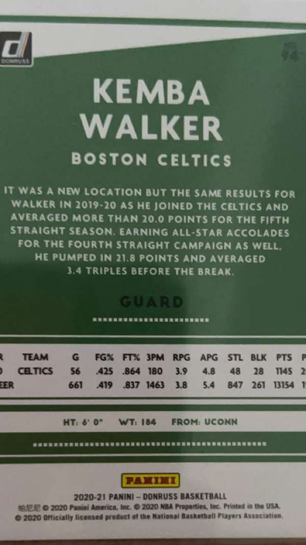 Card back