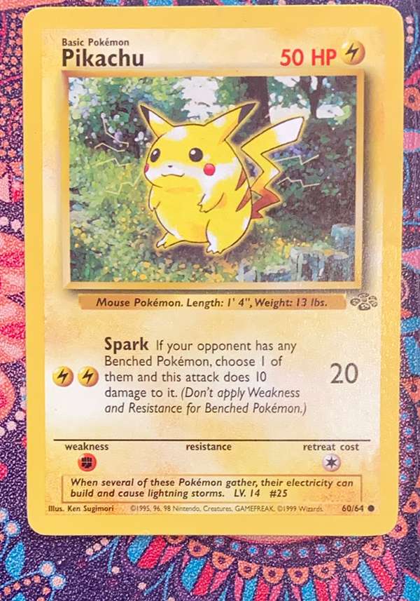 Pikachu [W Stamped]