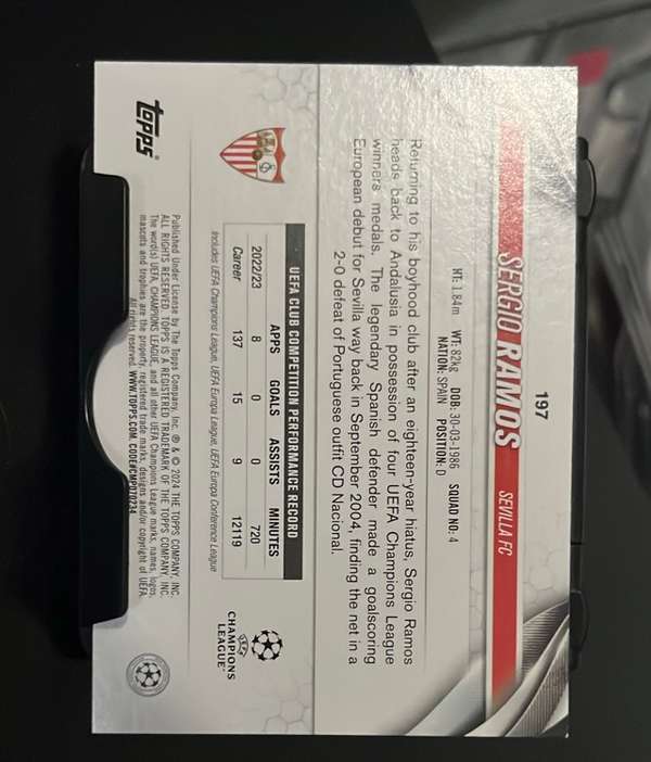 Card back