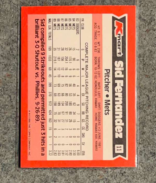 Card back