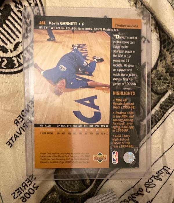 Card back