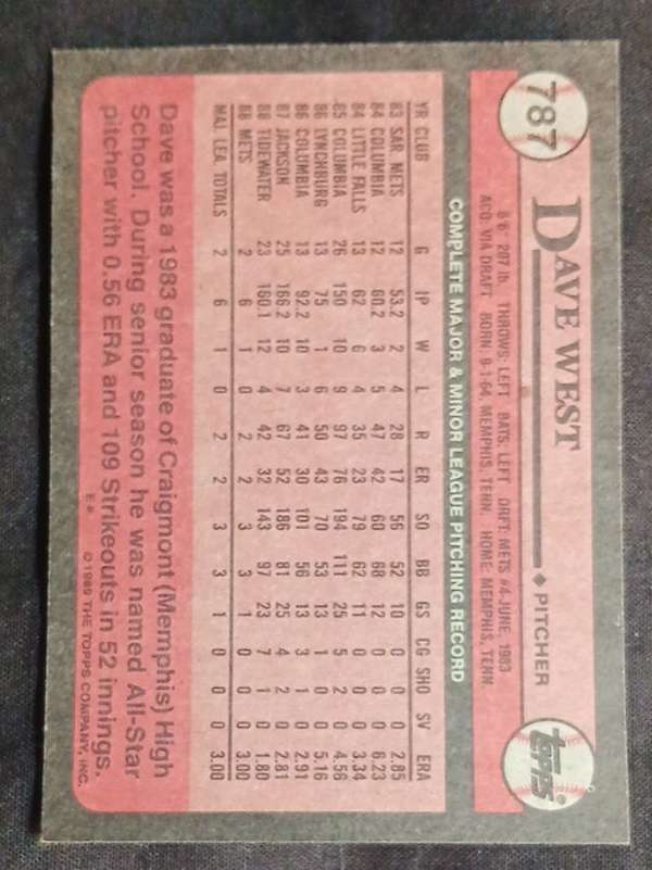 Card back