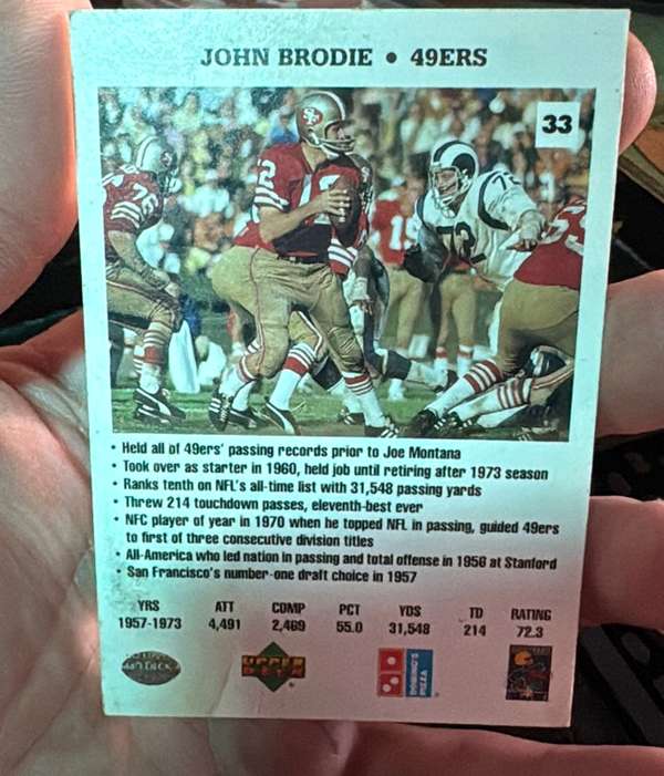 Card back