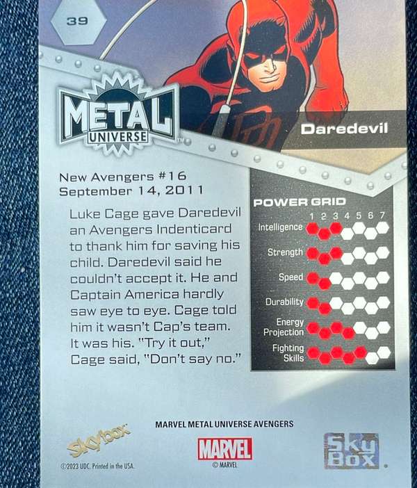 Card back