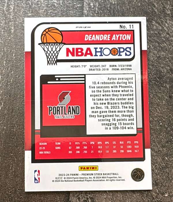 Card back