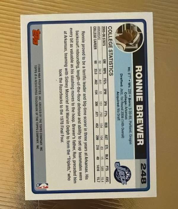 Card back