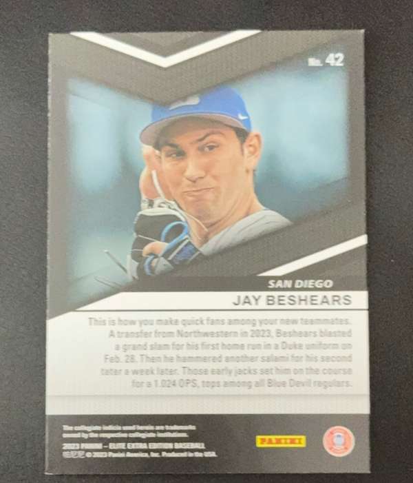 Card back