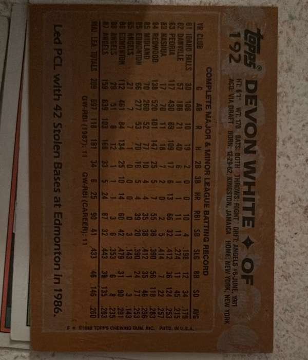 Card back
