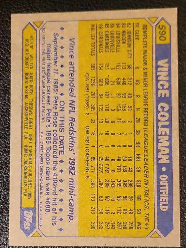 Card back