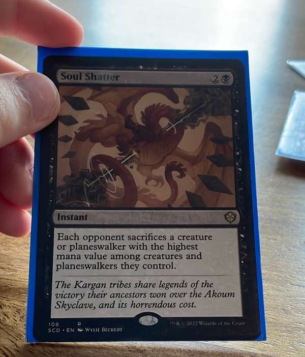 Soul Shatter Art Card