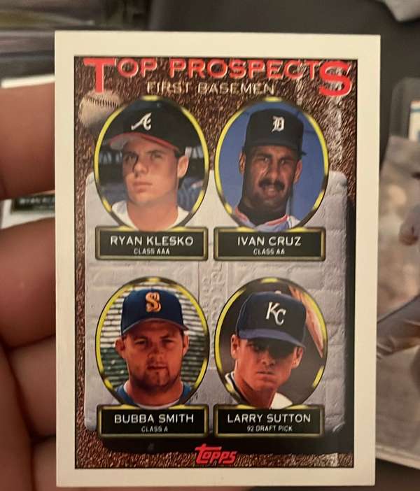 Ryan Klesko / Ivan Cruz / Bubba Smith / Larry Sutton
