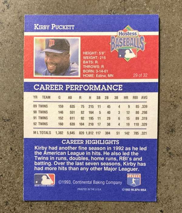 Card back