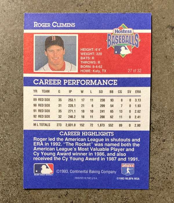 Card back