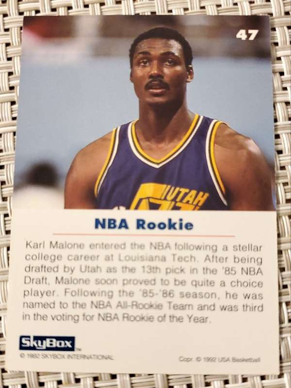 Card back