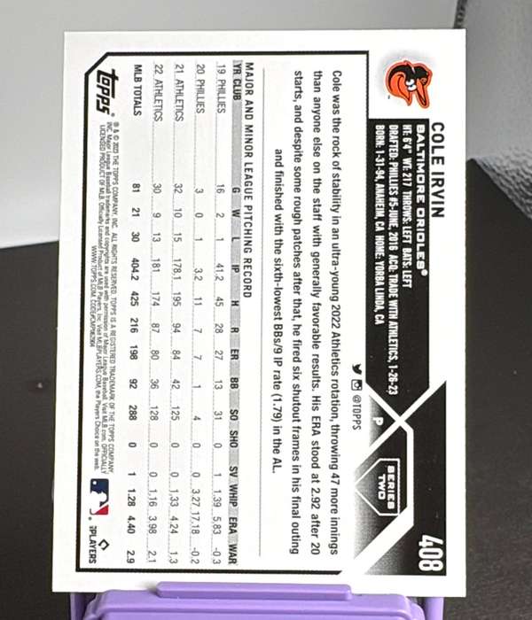 Card back