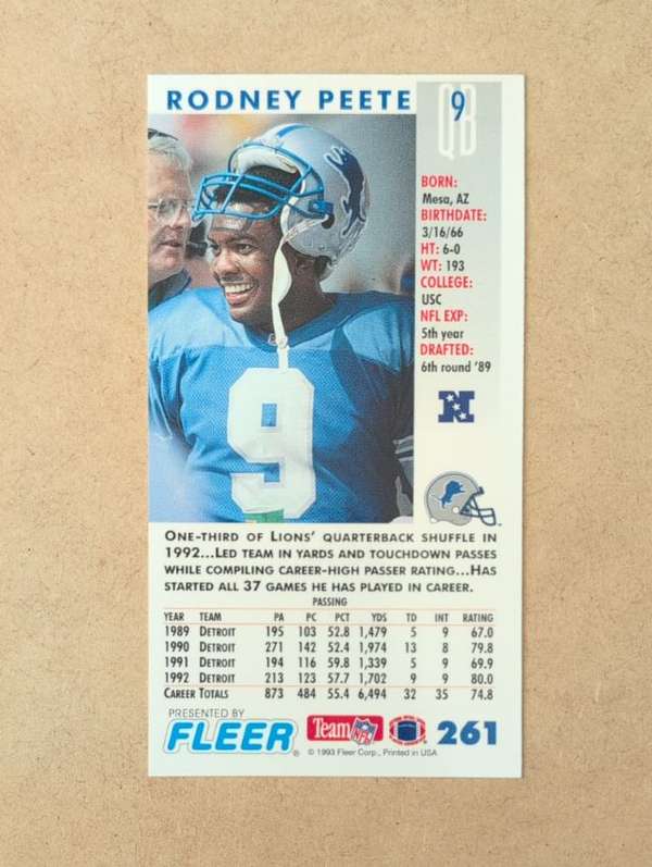 Card back
