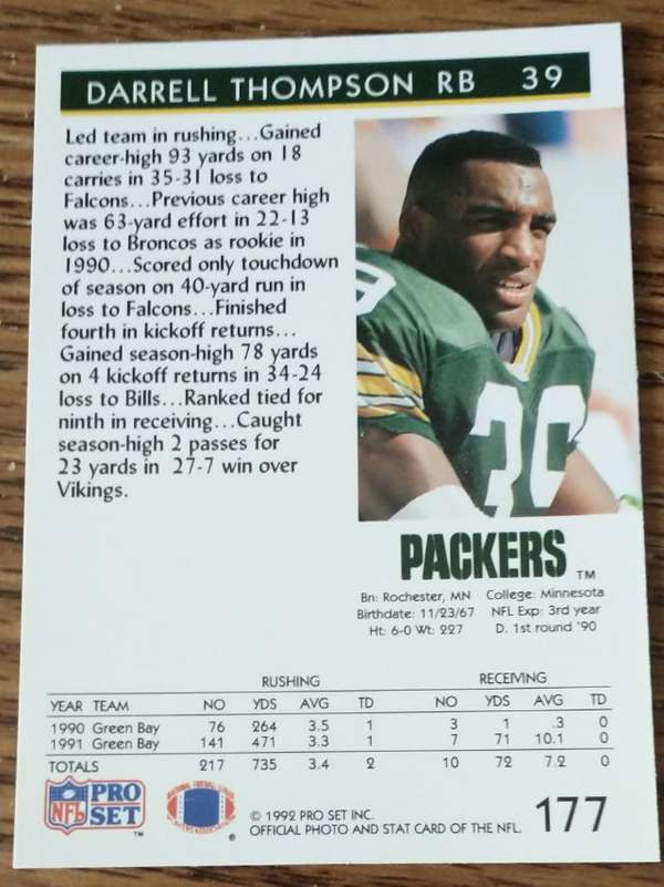 Card back