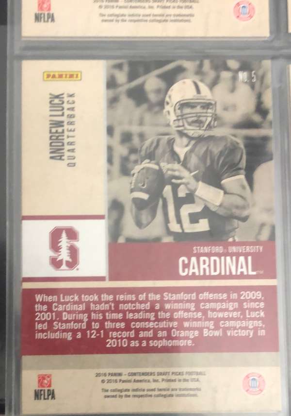 Card back