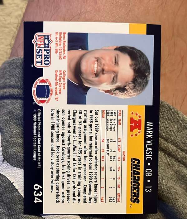 Card back