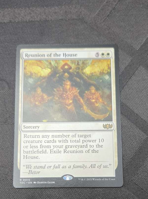 Reunion of the House