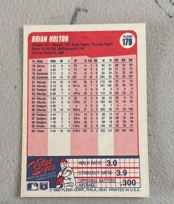 Card back