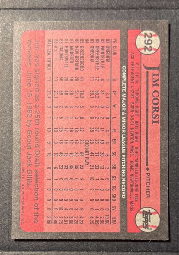 Card back