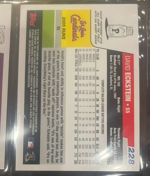 Card back